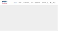 Desktop Screenshot of broan-nutone.com
